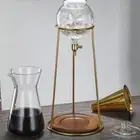 Ice Drip Coffee Maker Glass Cold Brew Coffee Dripper for Camping Home Bar