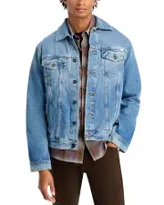 Ag Classic Trucker Jacket in Rockaway Blue