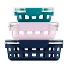 Duraglass Mixed Meal Prep Sets Leak-Proof Glass Food Storage Containers with ...
