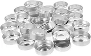 30pcs Candle Cups for Tealight Candles Stylish Holders for Home Decor Party and Festival Use for Romantic Atmosphere