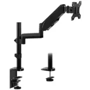 Single Monitor Desk Mount with Adjustable Heights