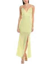 Line & Dot Sequin Maxi Dress