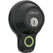 Lockly Flex Touch Smart Deadbolt Lock - Matt Black 3D Fingerprint [PGD7YAZMB]