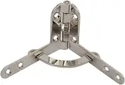 Aexit Jewelry (hand operated tools) Wine Box Wooden Case 90 Degree Support Spring Hinge (25ry822qf619) Silver Tone