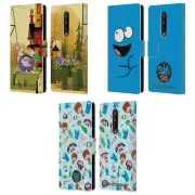 FOSTER'S HOME FOR IMAGINARY FRIENDS GRAPHICS LEATHER BOOK CASE FOR BLACKBERRY