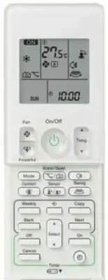 FOR GENUINE DAIKIN AC AIR CONDITIONER REMOTE CONTROL FTXM20QVMA, FTXM25QVMA,