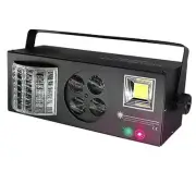 4 in 1 Mixed Effect Sound Activated Stage Lights - RGBW LED Pattern Lights