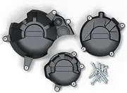 IEDZCUMC Motorcycles Engine Cover Protection Case Compatible with QJMOTOR SRK800RR 2023-2025 SRK600RS 2024-2025(1 Set Black)
