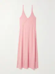 [KHAITE] KHAITE - Francine Stretch-jersey Maxi Dress - Pink - x small x small Pink