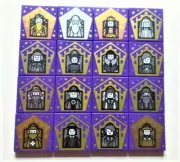 Lego Complete Set 16 Harry Potter Wizard Card Tiles Same Day Shipping 100+ Sold