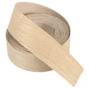 White Oak Edge Banding, 2 in x 25 ft Wood Veneer Tape, Pre-glued Flexible