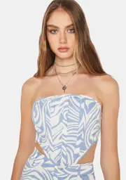 [BY DYLN] Swirl Ivan Corset Top