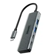 Essager 4 in 1 Type C to USB Hub 4 Ports USB3.2 Gen 2 Portable High Speed Splitter Adapter For Macbook Pro Computer Acce