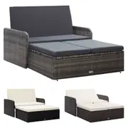 Garden Lounge Set Outdoor Sofa Furniture Wooden Patio Setting 2 Piece vidaXL