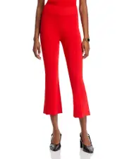 Veronica Beard Bray Knit Crop Pants