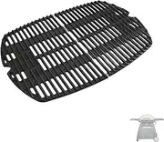 Cast Iron Cooking Griddle for Weber Q300 Q320 Q3000 Q3100 Q3200 Series, Replacement for 586002, 57060001, 404341 Grills Accessories, Compatible With 7584 and Q Parts