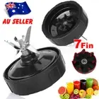For Nutri Ninja Auto IQ Blade Extractor Blender 7-Fin Replacement Steel Blade