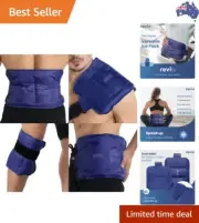 Ice Pack for Injuries Reusable Gel for Lower Back Pain Relief, Cold Packs for...
