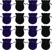 Operitacx 20pcs Drawstring Storage Pouches Portable Coin and Jewelry Bags for Lint Trinkets and Items Durable Multi Purpose Drawstring Pouches