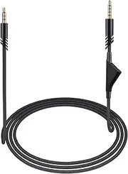 weishan A40 Cord Replacement for Astro A10 A40 TR Gaming Headsets, 3.5mm(1/8") Braided Detachable Audio Cable with Inline Volume Control, 6ft Long