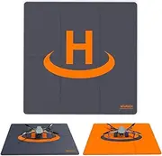 2020 VCUTECH Drone Landing Pad Pro Fast-Fold Double-Side Waterproof 20 inch(50cm) Compatible with DJI Mavic Air 2, Mavic Mini 2, Mavic 2 Pro/Zoom, Tello, Drone Accessories