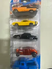 MAISTO FRESH METAL FRESH PACK 5 DIECAST CARS CHEVY PICKUP BEL AIR GRAND NATIONAL