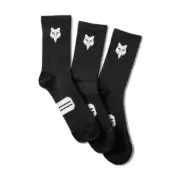 Fox Ranger 6" Prepack Unisex Socks Black