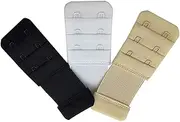 [LIFKOME] 3pcs Bra Back Extender Hook Elastic Bra Extenders Maternity Bras Bra Clasp Extender Halter Bra Bra Emergency Bra Extender Bra Extender Bra Extenders 2 Hooks