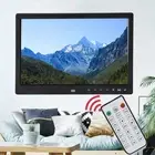 Digital Picture Frame 12in USB HD Load Photo Video From Phone Multi Functio Kit