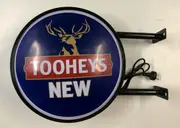 TOOHEYS NEW BEER Bar Lighting Wall Sign Light LED