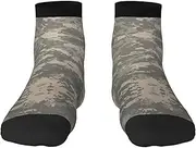 [JBYJBX] Army Digital Camouflage Print Adult Socks Womens Mens Workout Thermal Cozy All-Season Gift Holiday Articles Use
