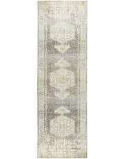 [Rug Culture] Century Runner Rug 944 in Grey
