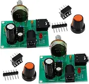 Alipis 2 Sets Stereo Amplifier Board Audio Amp Module Kit for DIY Projects Low Power Compact for Easy Installation and Portability Solid Audio Amplification