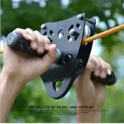 Fast Safe Zip Line Flying Fox Handle Wire Cable Trolley Rope Pulley Treehouse