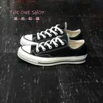 THEONESHOP CONVERSE CHUCK 70S 1970S 黑色 經典款 低筒 帆布鞋 黑標 162058C