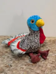 Retired 2000 Lurkey the Turkey Ty Beanie Baby with Tags