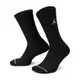 Nike U J ED Cush Poly Crew 3PR 144 黑白紅色 襪子 運動 高筒襪 DX9632-902