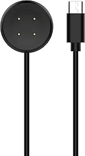 Levigo 3.3FT Smart Watch Magnetic Type-C Charging Cable Compatible with Google Pixel Watch 2, Smart Watch Charger Cord, Black