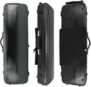 YoungMonic 4/4 Full Size Violin Case Carbon Fiber Rectangular Code Lock Lightweight Colourful Case with Strong Strap