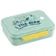 【小禮堂】Disney 迪士尼 小熊維尼 方型雙扣便當盒 730ml - 綠集合睡覺款(平輸品)
