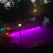 16 ft UV LED Strip Black Light Night Fishing Ultraviolet Boat 12v DC BLACK 5M