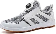 [SUMECH] Mens Golf Shoes Mesh Breathable Golf Sneakers Wide Fitting Spikeless Outdoor Trainers Casual Big Size