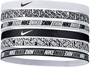 Nike Womens Printed Logo Swoosh Headbands 6 Pack