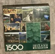 IRELAND The Emerald Isle 1500 Piece Photo By Springbok Collage 28 X 36 Sealed