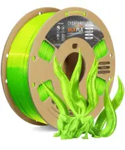 Silk Filament PLA 1.75mm Clog-Free Shiny 3D Printer Filament, 1kg Spool (2.2l...