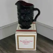 Avon 1876 Cape Cod Ruby Red 7.5" 46 oz. Pitcher - new in box