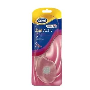 Scholl 女性專用 透明款 鞋墊 Gel Activ - 開放式 / 每日用 高跟鞋 鞋子 皮鞋 英國進口