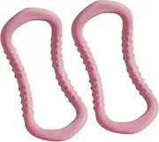 Pilates Ring, Yoga Ring | Set of 2 Exercise Rings for Leg and Yoga Ring Clamp,Fitness Ring for Leg Relieving Fitness Ring for Stretching Multifunctional for Indoor