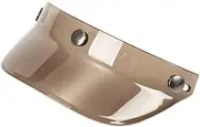 M Retro Helmet Visor 3/4 Helmet Visor Motorcycle Helmet with 3 Buckles Special Visor Visor Visor Y (Color : A)