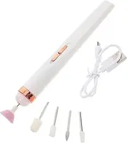 Healeved 1 Set Nail Polisher Nail Polishing Machine Head Electric Nail File Electric Drill for Nails Nail Accessories Nail Drill Professional Nail Bits Nail Tools Nail Drill Kit Plastics